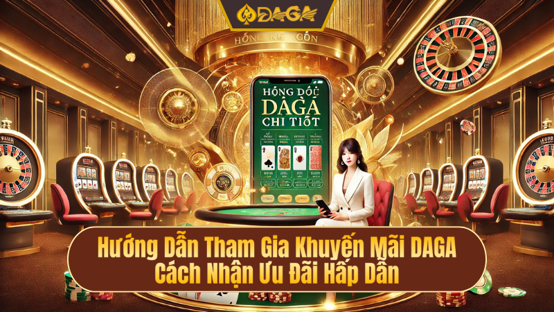 Hướng dẫn tham gia khuyến mãi Daga cách nhận ưu đãi hấp dẫn